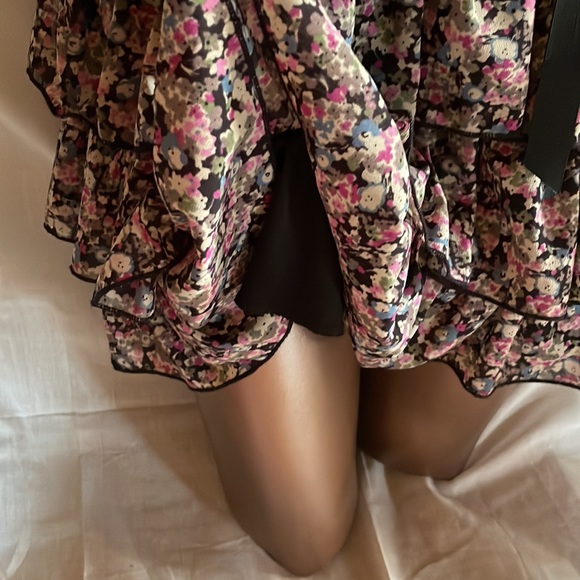 Cute Floral Layered Ruffle Dress - Picture 5 of 11